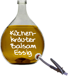 Küchenkräuter Balsam Essig