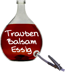 Trauben Balsam Essig