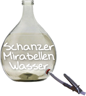 Schanzer Mirabellen Wasser